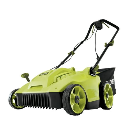 Sun Joe MJ506E Electric Reel Lawn Mower w/ Grass Catcher | 16 in | 6.5 Amp | Quad Wheel | 24