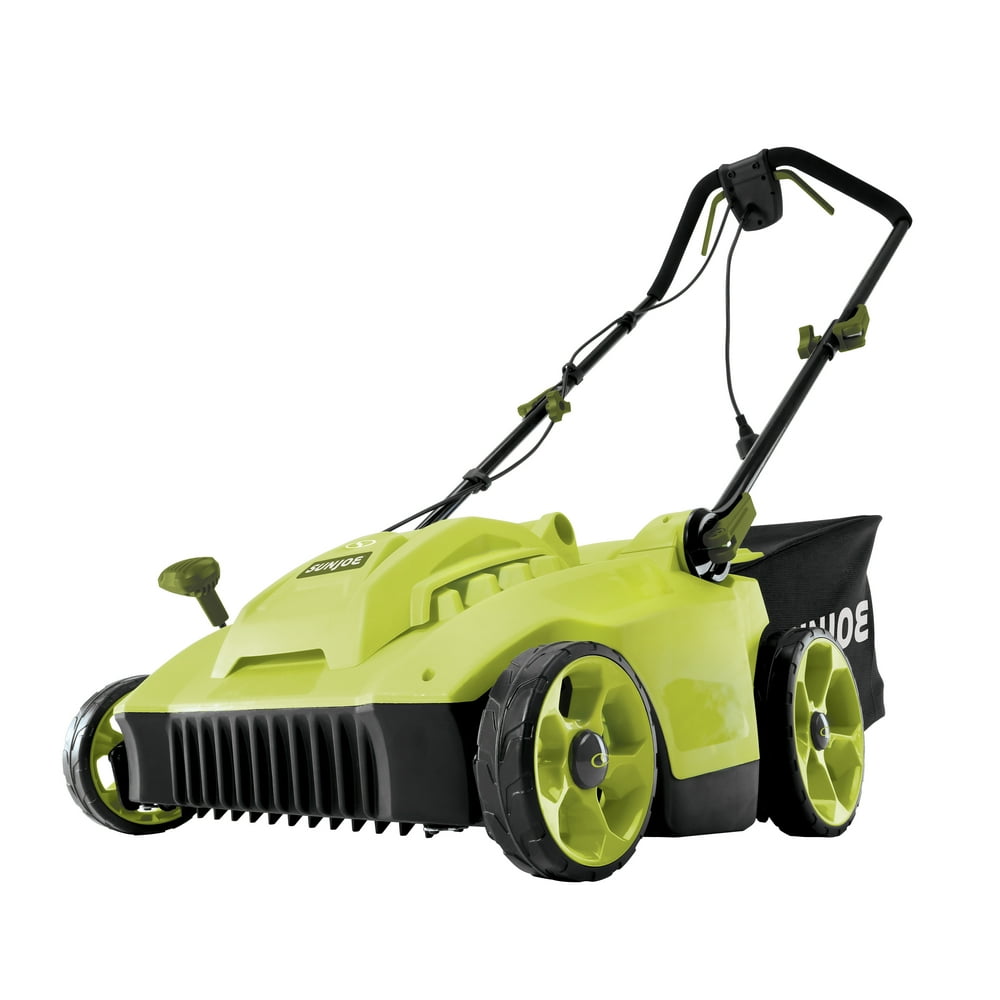 Sun Joe MJ506E Electric Reel Lawn Mower W/ Grass Catcher, 16 in, 6.5