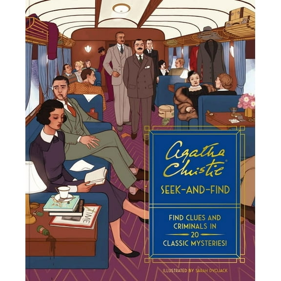 Agatha Christie Agatha Christie Seek-And-Find: Find Clues and Criminals in 20 Classic Mysteries!, (Paperback)