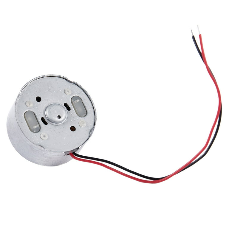 DC 5V 4350RPM 0.04A Electric Small Motor for USB Fans & 1700-7300RPM  1.5-6.5V High Torque Cylinder Electric Mini DC Motor