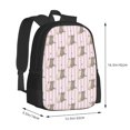 thumbnail image 2 of Balery Heart Cat Backpack for Men and Women - Durable 600D Oxford Cloth -Large Capacity, Water-Resistant School, Travel, and Hiking Bag, 2 of 7