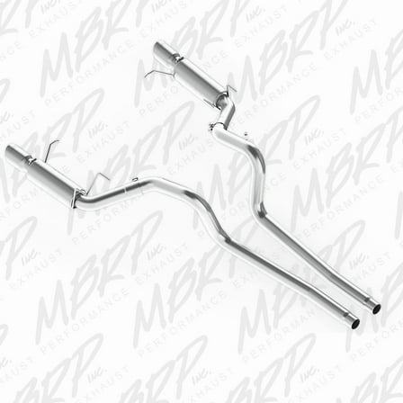 MBRP 11-14 Mustang GT 5.0L Dual Split Rear Race AL Cat Back Exhaust System