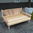 thumbnail image 4 of Western Red Cedar Fanback Daybed, 4 of 6