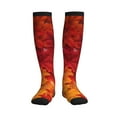 thumbnail image 3 of Compression Socks for Women and Men - Autumn Leaf Compression Socks Circulation for Workout, 3 of 8