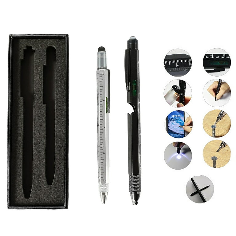 Doolland 9 in 1 Multi-Tool Pen Set, Cool Gadgets for Men, Unique Christmas  Gifts for Men, Gifts for Dad, Grandpa, Boyfriend, Husband, Dad Gifts from  Daughter 
