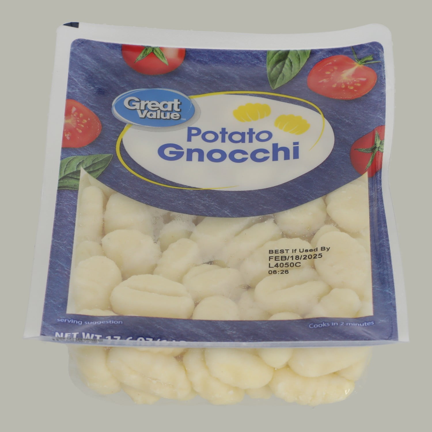 Great Value Potato Gnocchi, 17.6 oz