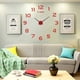 thumbnail image 4 of Reloj de pared Injueey con espejo Rojo, 4 of 6