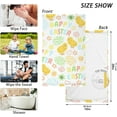 thumbnail image 3 of GZHJMY Easter Cotton Hand Towel Super Soft and High Absorbent Bath Towel Fast Drying Hand Towel for Home Bathroom Gym Hotel Yoga (2 Pack),16 x 28 inch Washcloths, 3 of 7