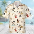 thumbnail image 2 of Retro Pirate Mickey And Friends Hawaiian Shirt, Disney Cruise Button Shirt, 2 of 7