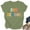 Army Green, variant on Vetement Femme ete 2025 Womens Casual Fashion Printed Crew Neck Short Sleeve Pullover T Shirt Tops for Women Casual Summer Long Sleeved Women's Shirts Women Thin Long Sleeve Shirt Short Shirts XL