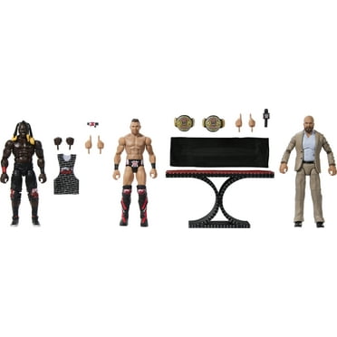 WWE Elite Collection Awesome Truth Action Figure 3-Pack with The Miz and R-Truth