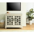 thumbnail image 3 of Bowery Hill Modern / Contemporary 38" TV Stand Antique White Finish, 3 of 4