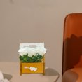 thumbnail image 3 of LCXmlly Fake Bonsai Simulation Bonsai Realistic Looking No Watering 3head Rose Artificial Potted Plant, 3 of 6