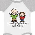 thumbnail image 4 of Inktastic I Love My Brother with Autism Girls Baby Bodysuit, 4 of 5