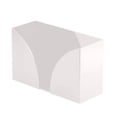 thumbnail image 3 of Servilletero acrílico, dispensador de servilletas, caja de almacenamiento de papel, organizador de pañuelos para Blanco, 3 of 9