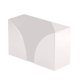 thumbnail image 3 of Servilletero acrílico, organizador de pañuelos, toallero de papel, caja de almacenamiento de papel para Blanco, 3 of 9