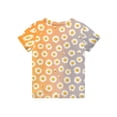 thumbnail image 4 of Grblisyd Girls Shirts Size 10-12 Cute Sunflower Print Short Sleeve T Shirts Kids Summer Tops Crewneck Casual Graphic Tees, 4 of 4