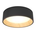 thumbnail image 1 of Artika Alton Modern Flush Mount Ceiling Light Fixture, Wood, 1 of 7