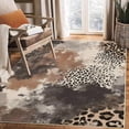 thumbnail image 2 of Leopard Print Abstract Area Rug, 2 of 6