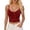 Wine, variant on Seamless Yoga Tank Top with Luminous Threads For Fitness and Sports Activities 4 Piece Outfits for Women