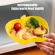 thumbnail image 5 of Platos Con Forma De Manzana, Vajilla Resistente, Aptos Para Lavavajillas Y Microondas, Platos De Plástico Reutilizables, Ligeros Para La Cocina Y El Camping, Diseño Irrompible, 5 of 8