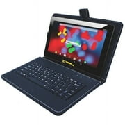 NEW LINSAY 10.1 IPS 64GB Storage Android 13 Wi-Fi Tablet with Keyboard Black Case, Google certified