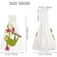 thumbnail image 3 of 1 Pcs Hanging Towels, Dish Towels Three-Toed Sloth On Branch Absorbent Hand Towels with Hanging Loop Washcloth for Bathroom Kitchen, 3 of 7