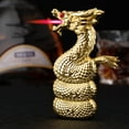 thumbnail image 6 of Ruroz Cool Dual Flame Dragon Lighter,Outdoor Windproof Dragon Torch Lighter,Switchable Soft/Jet Flame Lighter,Double Flame Refillable Butane Lighter,Cool Lighter Creative Gift for Men(Without Butane), 6 of 6