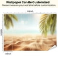 thumbnail image 3 of Peel and Stick Wallpaper sand blurred sea sky summer day Modern Art Wall Mural Decor Self Adhesive and Removable 100in x 144in, 3 of 8