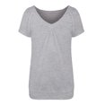 thumbnail image 4 of Blusa Informal Elegante Para Mujer, Cuello en V Erógeno, Hombros Descubiertos, Manga Corta, Camisas Regulares Odeerbi ODB161823, 4 of 5