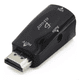 thumbnail image 1 of Adaptador Convertidor A Vga Audio 3.5 Negro, 1 of 5