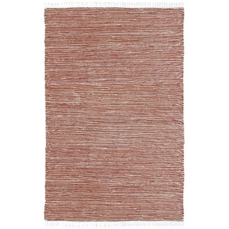 st. croix trading company copper reversible chenille flat weave area rug (10' x