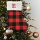 thumbnail image 3 of Calcetines Navideños Colgante Para Bolsa Navideña Calcetines Pequeños Con Letras En Cuadrícula Roja Y Negra Artículos Navideños, 3 of 8