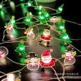 thumbnail image 4 of Guirnalda de luces navideñas 2024 con forma de Papá Noel, muñeco de nieve, funciona con pilas, luces LED decorativas para Navidad, decoración para fiestas de Año Nuevo, 4 of 5