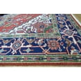 thumbnail image 2 of Traditional Serapi Hand-Knotted One-Of-Kind Handmade Area Rug 8X10 Rust, Blue, Gold, Ivory, Green, Peach, 2 of 8