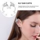 thumbnail image 3 of FUTUREORYY 1Par Accesorios De Oreja En Cobre Plateado Floral Vintage Perfectos Para Eventos, 3 of 8