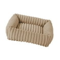 thumbnail image 4 of Vaveren Cute Dog Bed Non Slip Bottom Cute Puppy Bed for Puppy Small Medium Dogs Cats M Beige M, 4 of 8