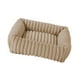 thumbnail image 4 of Cama para perros,Cama para perros Cama para gatos Cama suave para mascotas Cama acolchada para interiores,Cama para mascotas antideslizante y lavable para perros y gatos,Cómoda y cálida Beige, 4 of 8