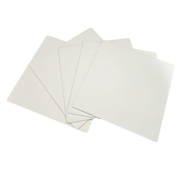 Way to Celebrate! 12 inch White Square Cake Boards, Paper Corrugate Board, 5-Counts