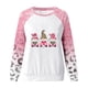 thumbnail image 2 of Gibobby Sudaderas con cremallera Sudadera casual de manga larga con cuello redondo y estampado del día de San Valentín para mujer (Blanco, XXL), 2 of 4