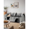 thumbnail image 6 of Deer Forest Couch Cover for Dogs, Farmhouse Vintage Nature Trees Mountain Washable Sofa Covers Slipcover for Pets Dogs Futon Cover, Couch Recliner Covers, Oversized Chair Slipcover 71"x91", 6 of 9