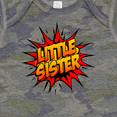 thumbnail image 4 of Inktastic Little Sister Super Hero Girls Baby Bodysuit, 4 of 5