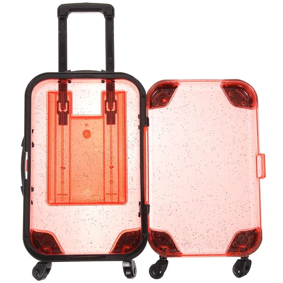 Eyelash Storage Case Eyelash Curler 16.5x9.5cm Red