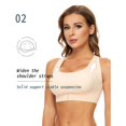 thumbnail image 4 of Women's Bra Compression High Support Bra For Women's Every Day Wear Exercise And Offers Back Support Compression Bra for Women Womens Support Bras Small Bras for Women Women Bra Push up Skin Tone Bra, 4 of 8