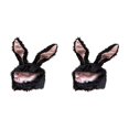 thumbnail image 1 of Orejas de conejo sombrero tocado Bearachild para Pascua foto Prop fiesta Cosplay Blanco Type1 NO1, 1 of 6