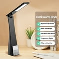 thumbnail image 2 of Bluetooth Speaker Table Lamp with Eye Protection LED Lighting, Adjustable Brightness, Dual Alarm Clock, USB Charging, and Built-in Radio, 2 of 3