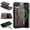 Coffee, variant on Magnetic Detachable Wallet Case For iPhone 16e/17e, Compatible with Mag Safe, 2-in-1 PU Leather Back Folio Kickstand Flip Cover with Multi-Card Slots [RFID Blocking] Slim Case,Black