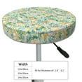 thumbnail image 4 of Lsque Rabbit And Chick Round Bar chair cushion covers Velvet Fabric Premium Comfort Protects from Scratches and Stains for 14-17 Inch Chair- 13 inch, 4 of 7