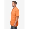 thumbnail image 3 of KingSize Men's Big & Tall Short-Sleeve Guayabera Shirt, 3 of 5