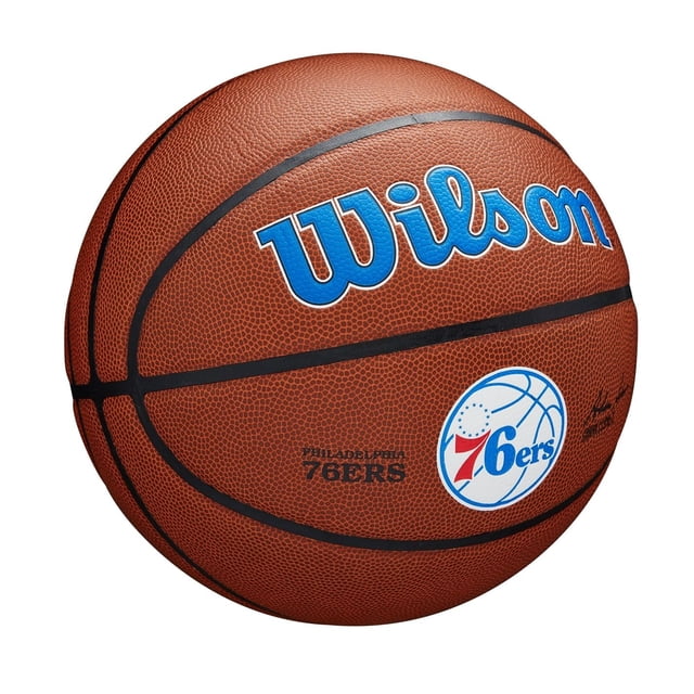 Balón de baloncesto Wilson NBA Philadelphia 76ers Talla 7 PureFeel